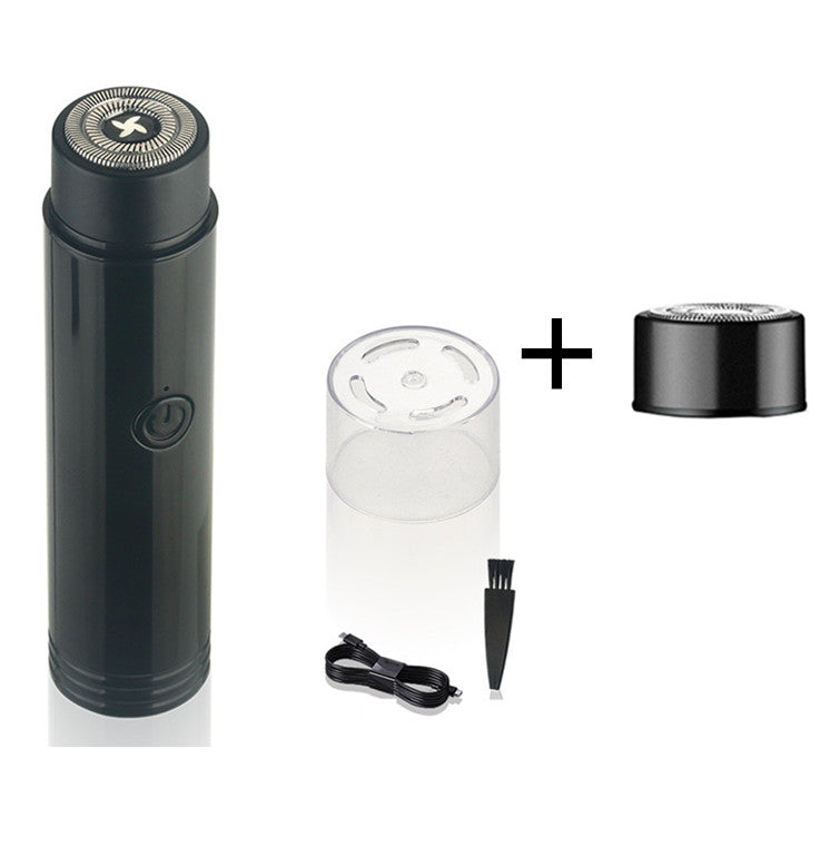 Mini Portable Electric Shaver, USB Rechargeable for Home and Car