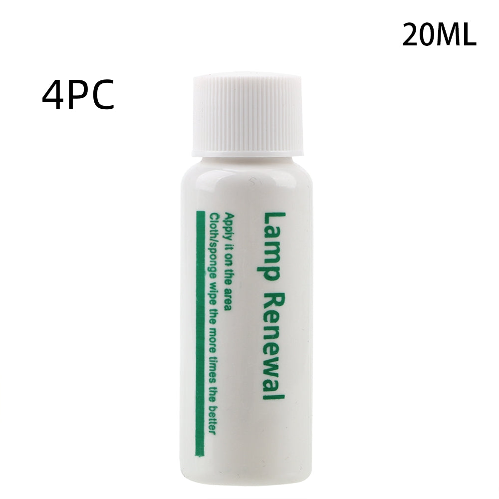 Car Headlight Restoration Liquid for Yellowed and Cloudy Lenses