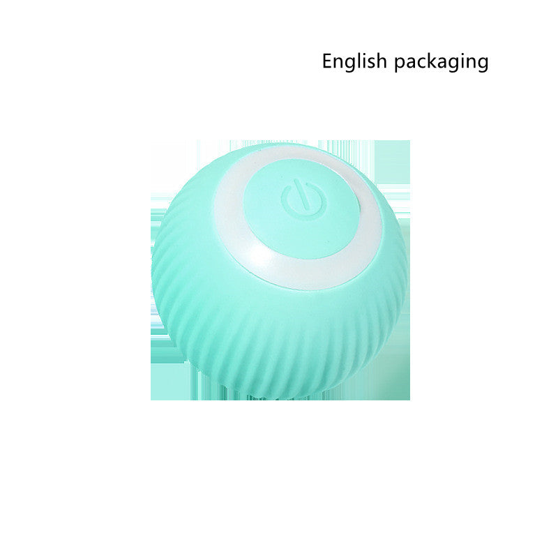 Automatic Rolling Ball Cat Toy With Gravity Rotation