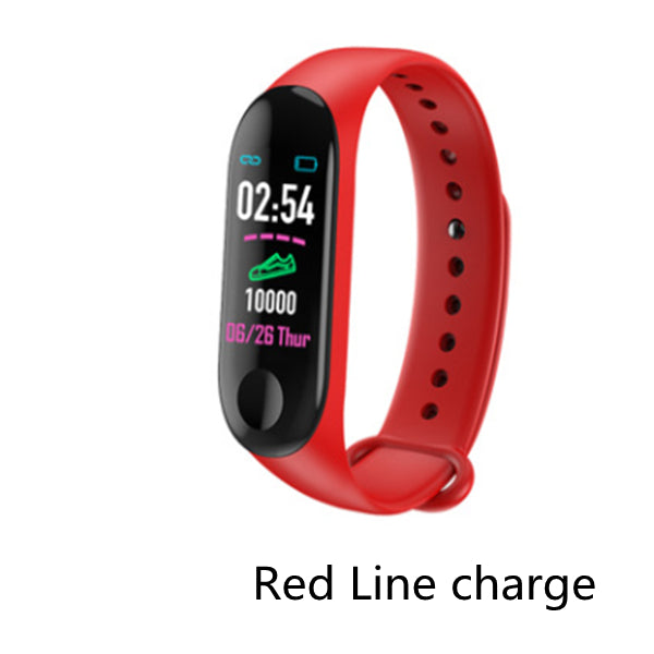 Smart Bracelet with Heart Rate and Blood Pressure Display for Exercise