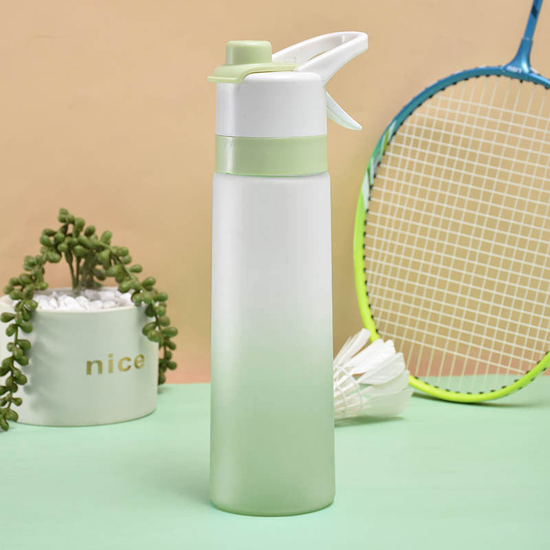 Spray Water Bottle With Handle Strap For Sport And Travel