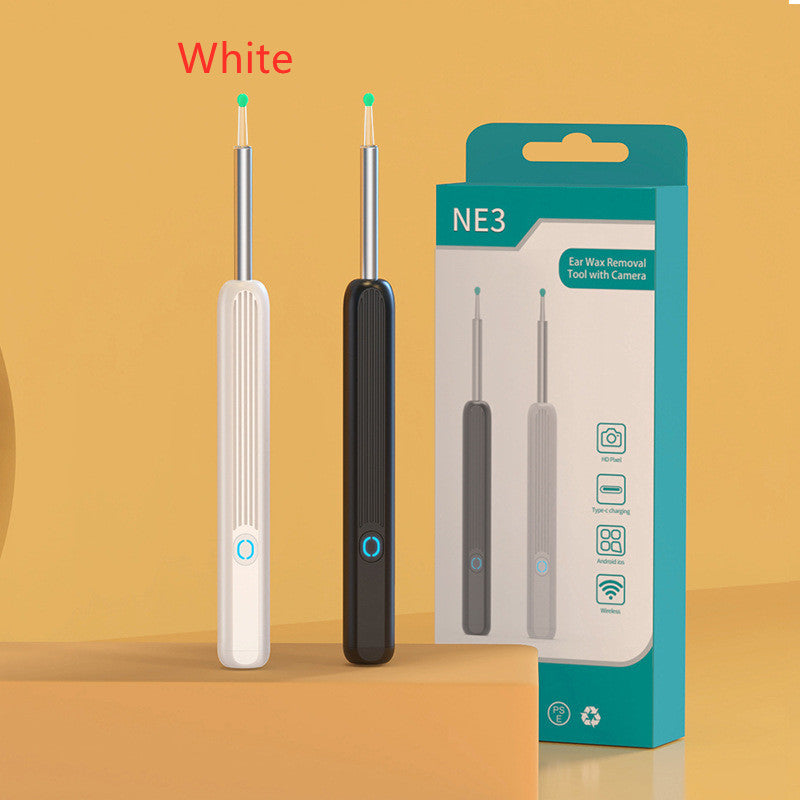 Wireless Ear Cleaner Otoscope With Camera And LED Light