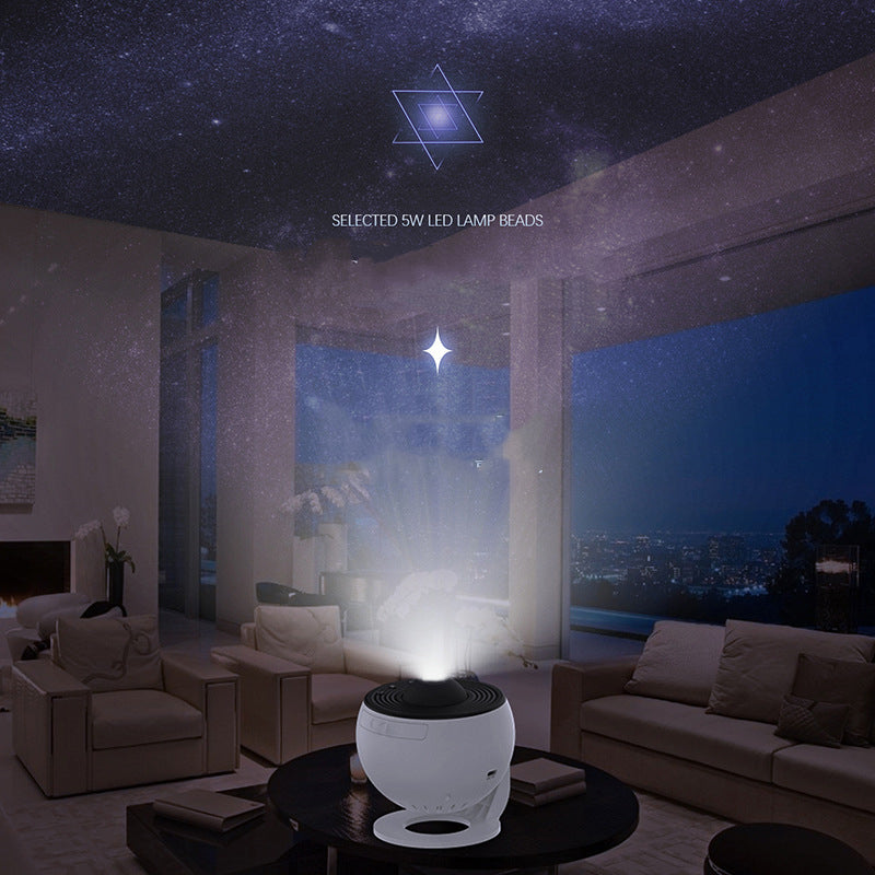 Galaxy Starry Sky Projector Night Light With 360 Degree Rotation