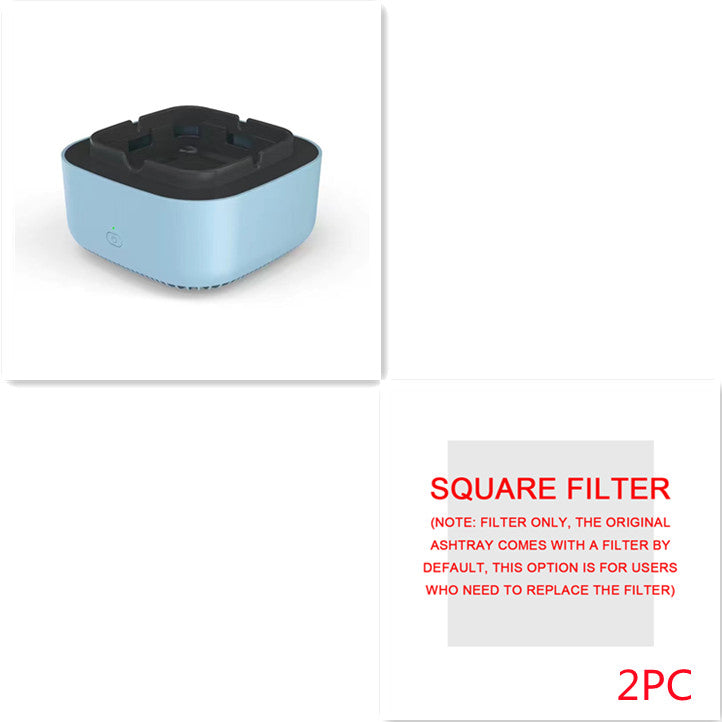 Portable Car Ashtray With Anion Air Purifier And Automatic Open