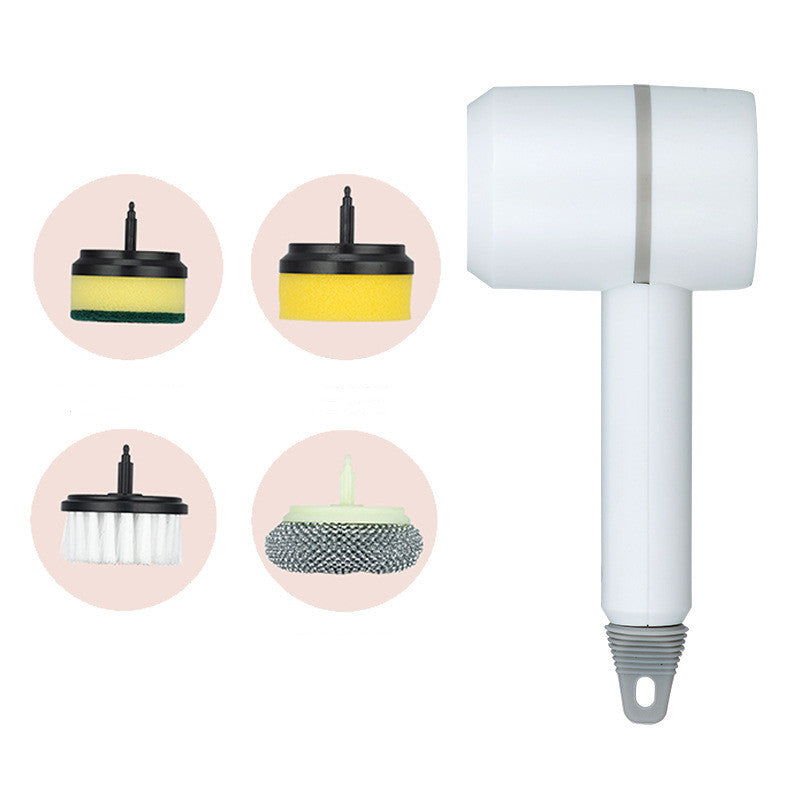 Cordless Electric Cleaning Brush For Dishes, Bathtub And Tiles