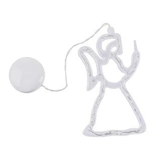 Christmas LED Suction Cup Chandelier Lights Santa Elk Snowman