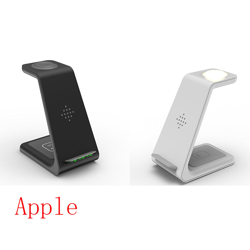 3-in-1 Wireless Charging Station Stand for Phones, Watch and Earbuds