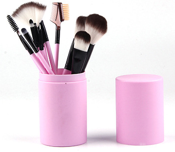 12-Piece Makeup Brush Set for Blush, Eyeshadow and Highlighter