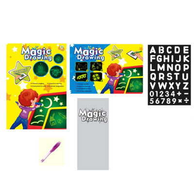 3D Magic Drawing Pad With 8 Light Effects For Kids