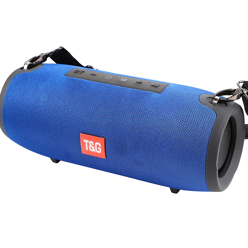 Portable 10W Waterproof Bluetooth Speaker with Subwoofer and LED Lights
