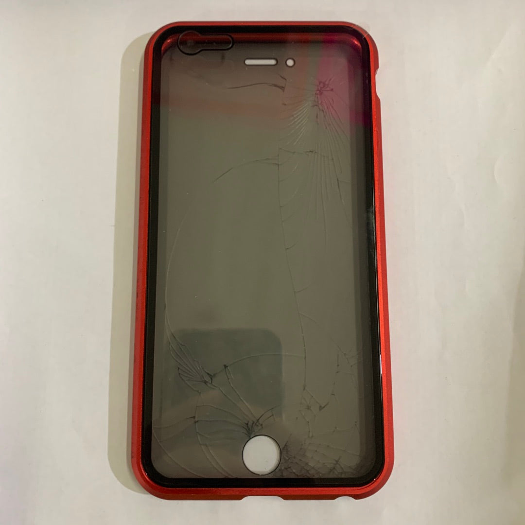 Magnetic Privacy Glass Phone Case With Metal Frame Protection
