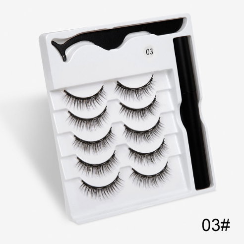 Magnetic False Eyelashes Set for Everyday and Evening Looks