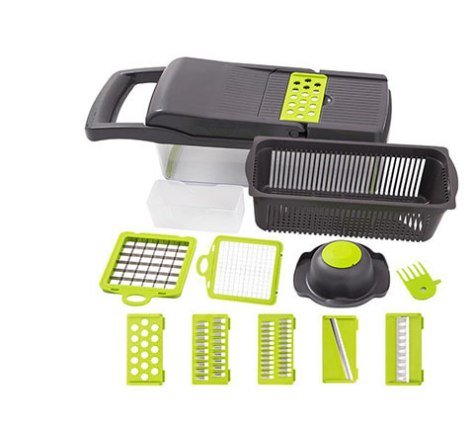 Multifunctional Vegetable Cutter and Spiraliser for Home Kitchens