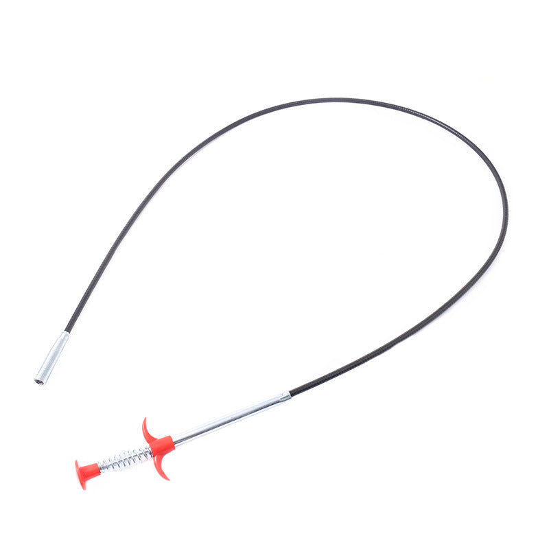 60cm Flexible Drain Clog Remover Spring Tool For Sinks