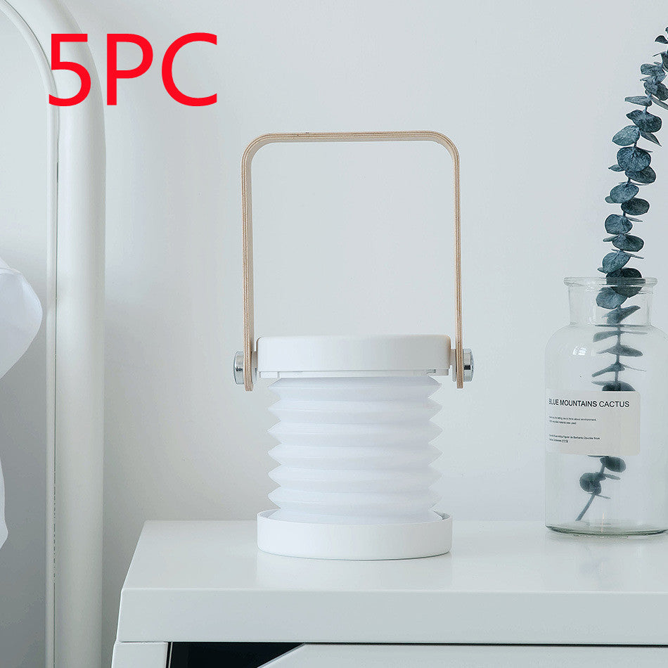 Foldable Touch Dimmable LED Reading Night Light, Rechargeable