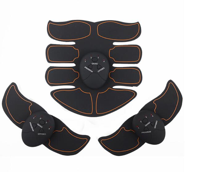 EMS Abs Trainer Stickers, Rechargeable Muscle Toning Pads for Home