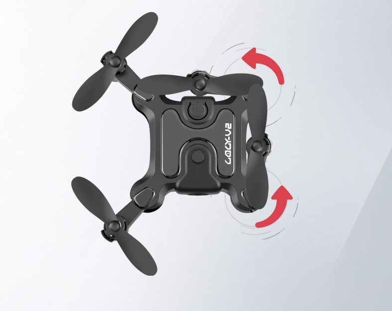 Mini Folding Drone with Camera, Pocket-Sized Quadcopter in 4K or 720P