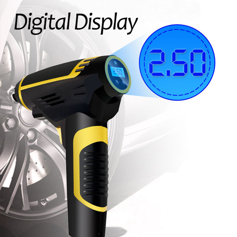 Automatic Portable Digital Car Tyre Air Compressor with LED