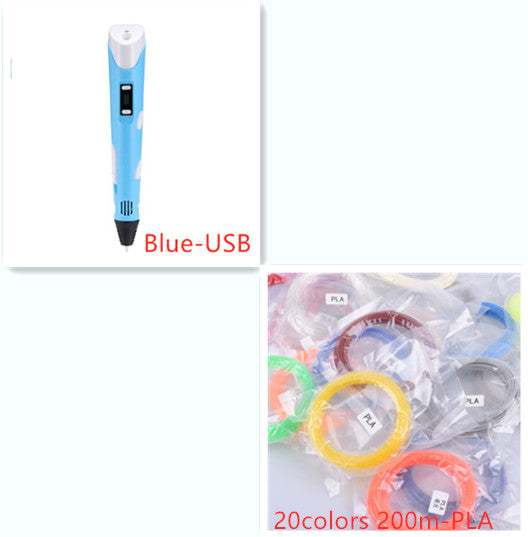 3D Printing Pen for Kids with Colourful Filament Options