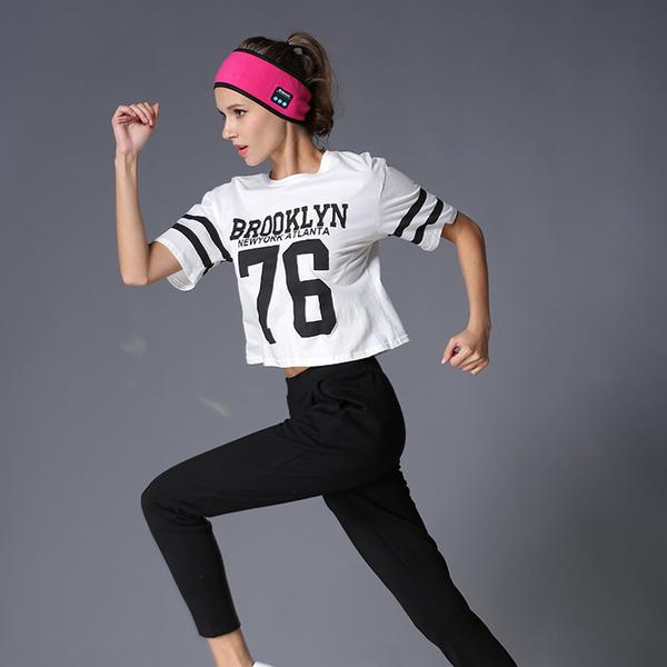 Wireless Bluetooth Headband For Fitness Yoga And Winter Wear
