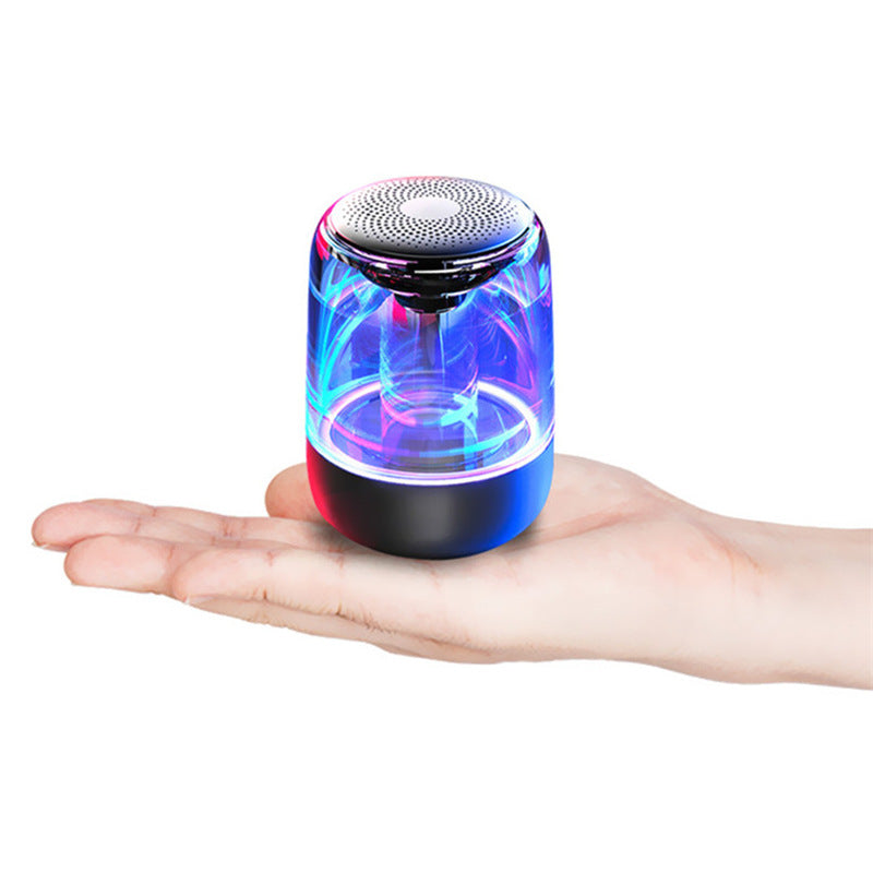 Portable Bluetooth Speaker with Powerful Bass and Colour LED Lights