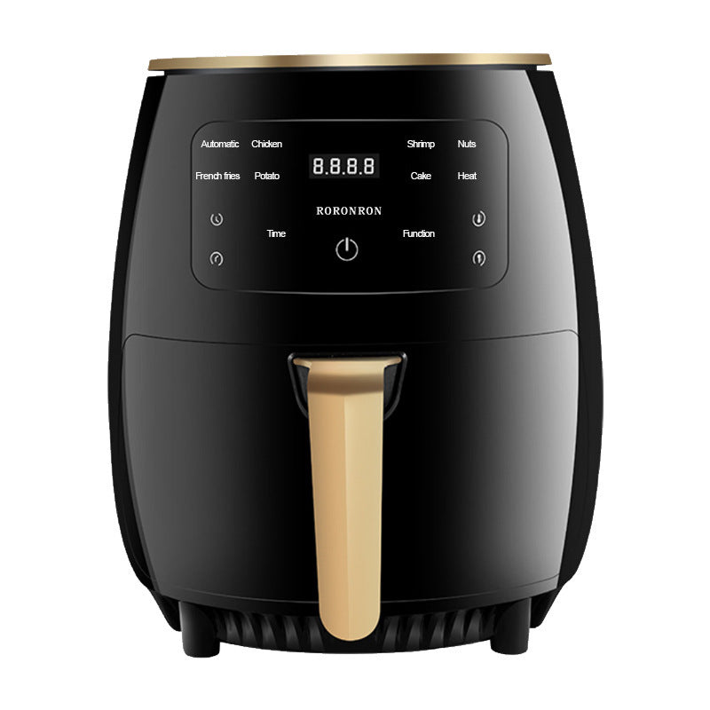 Smart Touch Air Fryer with 1400W Heating and Auto Power-Off