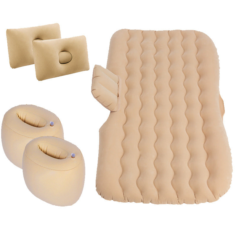 Inflatable Car Travel Mattress Bed for Camping and Road Trips