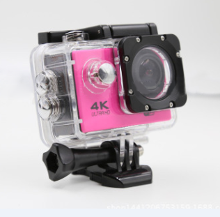 4K Waterproof Action Camera with 2 Inch Screen and Wi-Fi