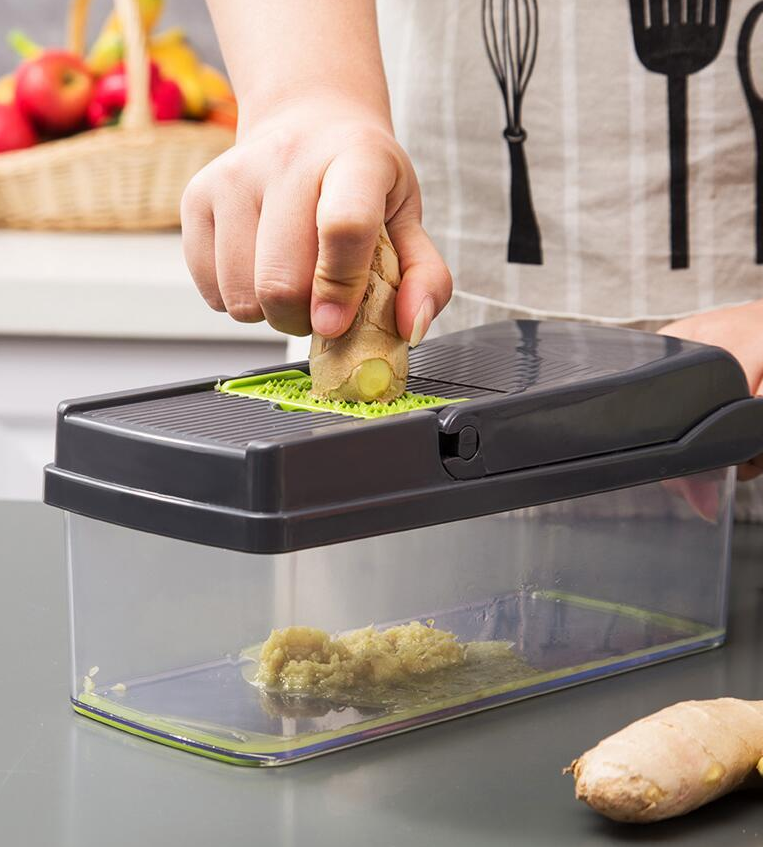 Multifunctional Vegetable Cutter and Spiraliser for Home Kitchens