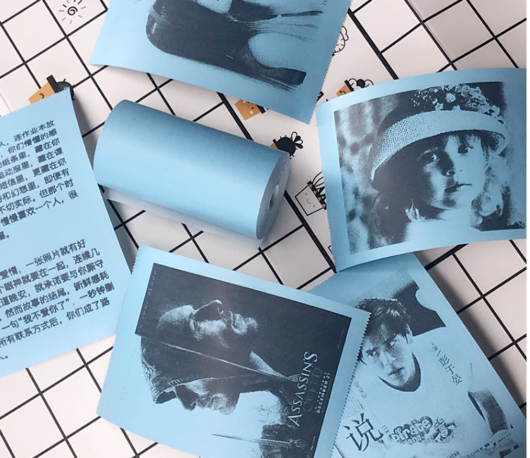 Mini Bluetooth Thermal Label and Photo Printer for Phones