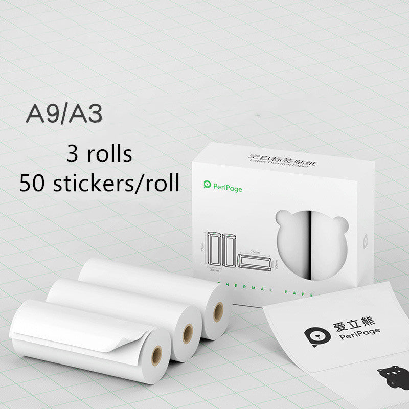 Mini Bluetooth Thermal Label and Photo Printer for Phones