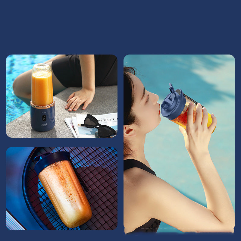 6 Blade Portable Juicer Blender Cup With USB Charging