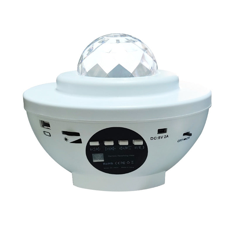 USB Music Player LED Night Light with Starry Sky Projection