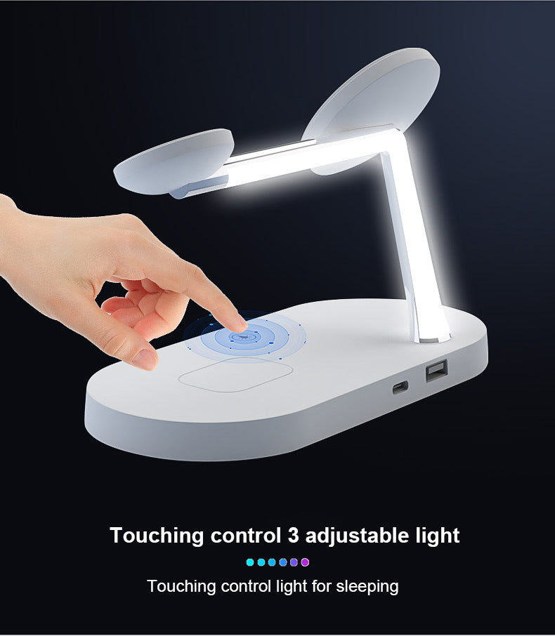 5 In 1 Magnetic Wireless Charging Station With Night Lamp
