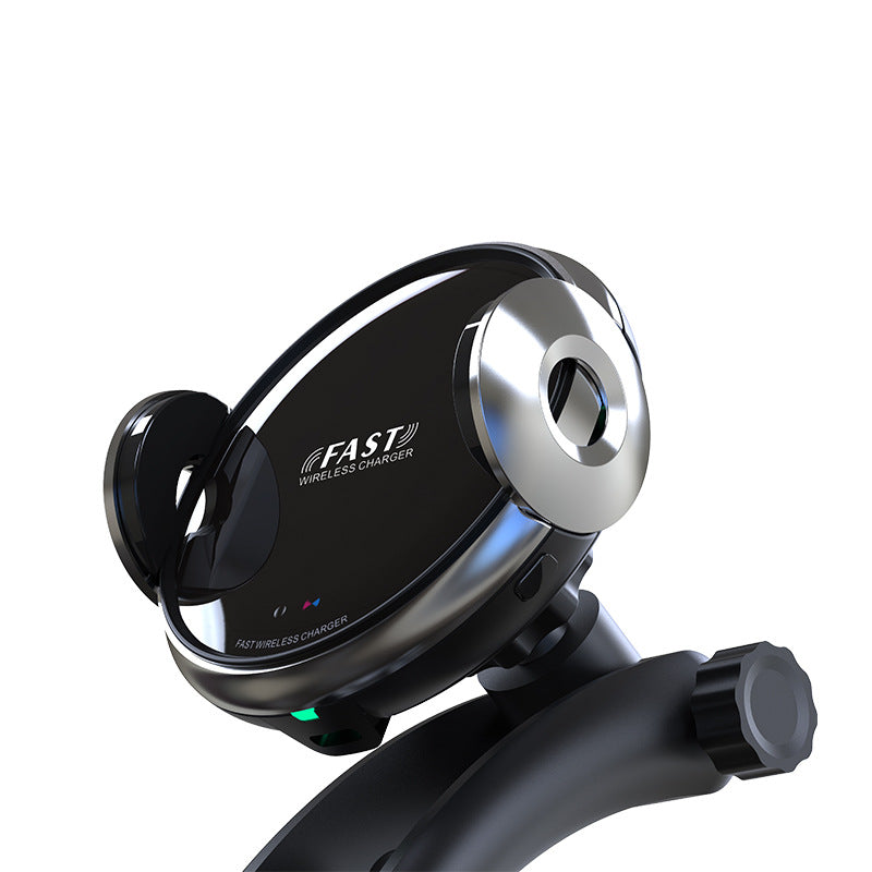 Car Air Vent Phone Holder, One-Hand Metal Mount in Black