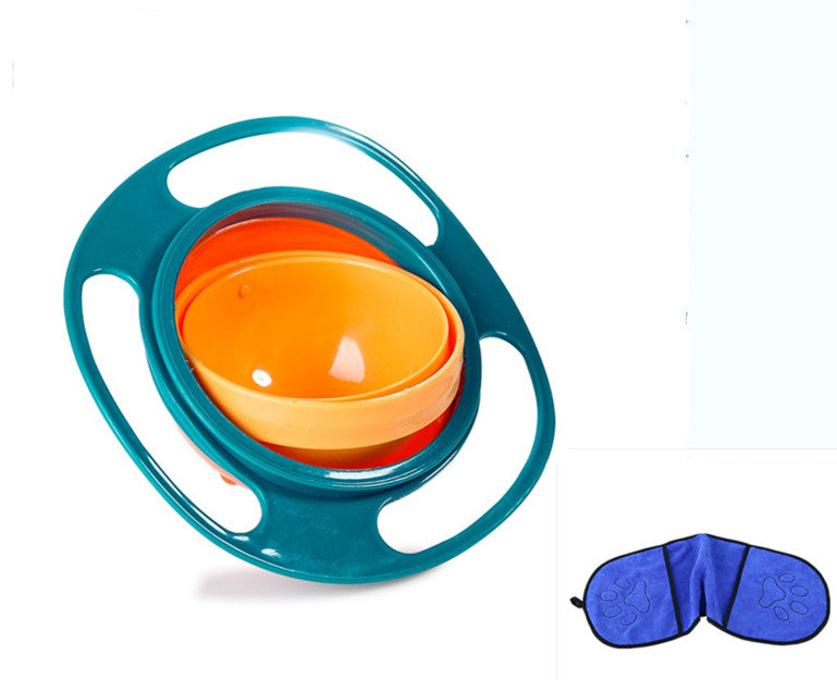 360 Rotating Spill-Proof Kids Bowl That Is Dishwasher Safe