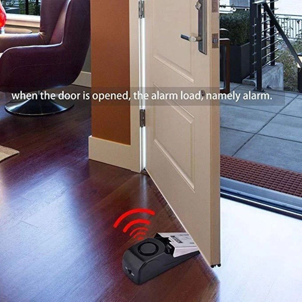 Electronic Door Stop Alarm for Home, Travel and Hotel Security