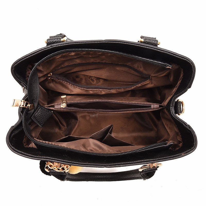 Luxury Crossbody Handbag for Women with Multiple Compartments