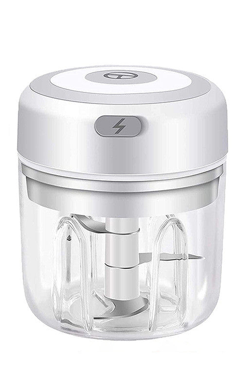 Mini Electric Garlic Chopper, USB Rechargeable Mincer for Ginger and Veg