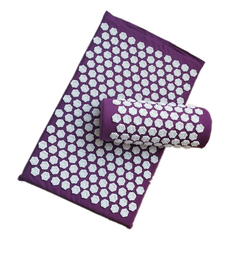 Acupressure Yoga Cushion and Massage Pillow, Spike Mat for Home Relaxation