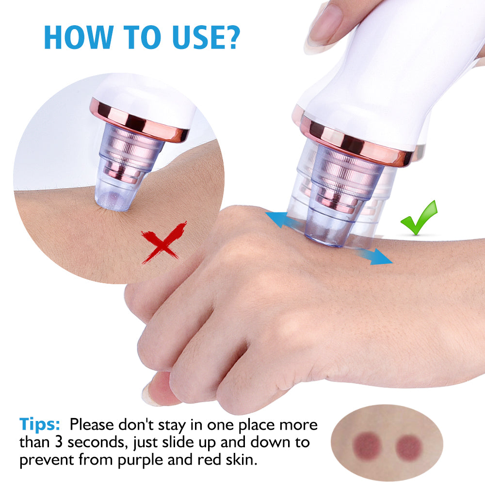 Electric Facial Cleansing Device for Pore Care, Rechargeable Beauty Tool
