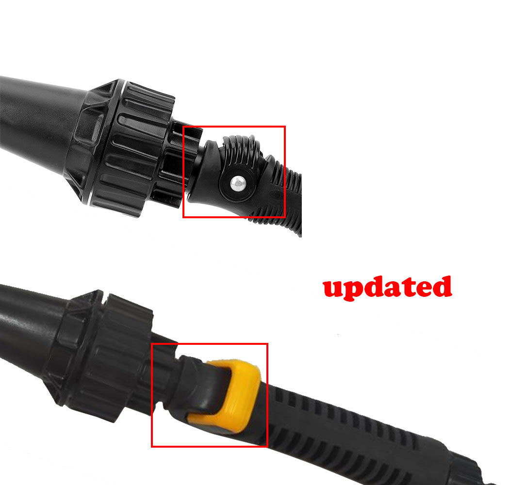 Water-Driven Rotary Cleaning Brush, Handheld Spray Brush