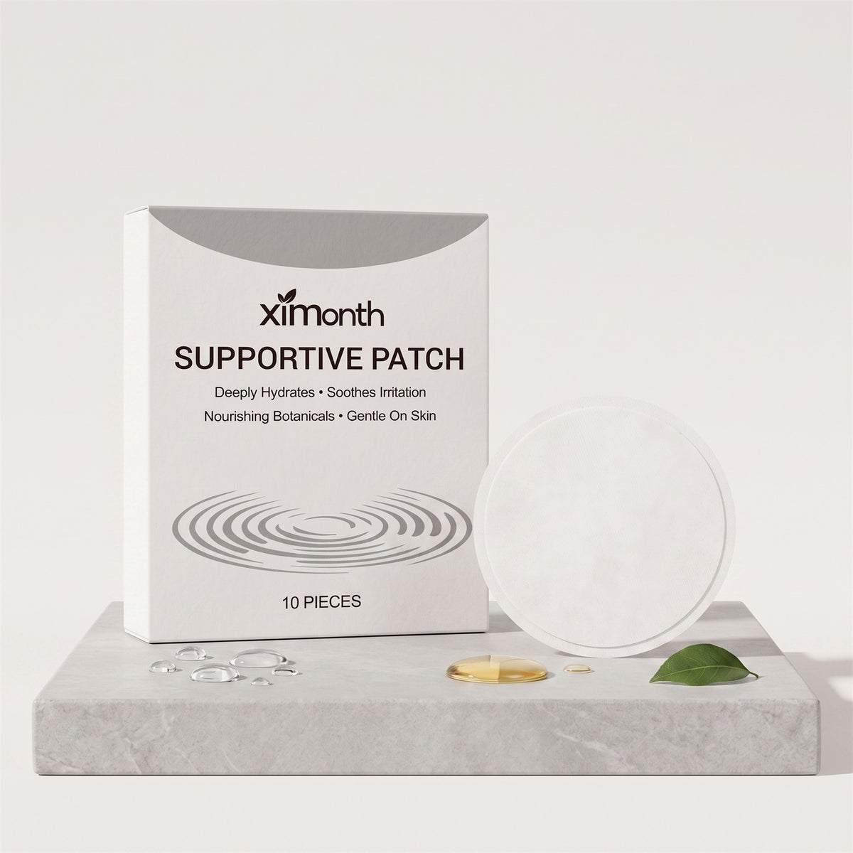 Soothing Skincare Patches with Vitamin E and Panthenol, 10 Pieces