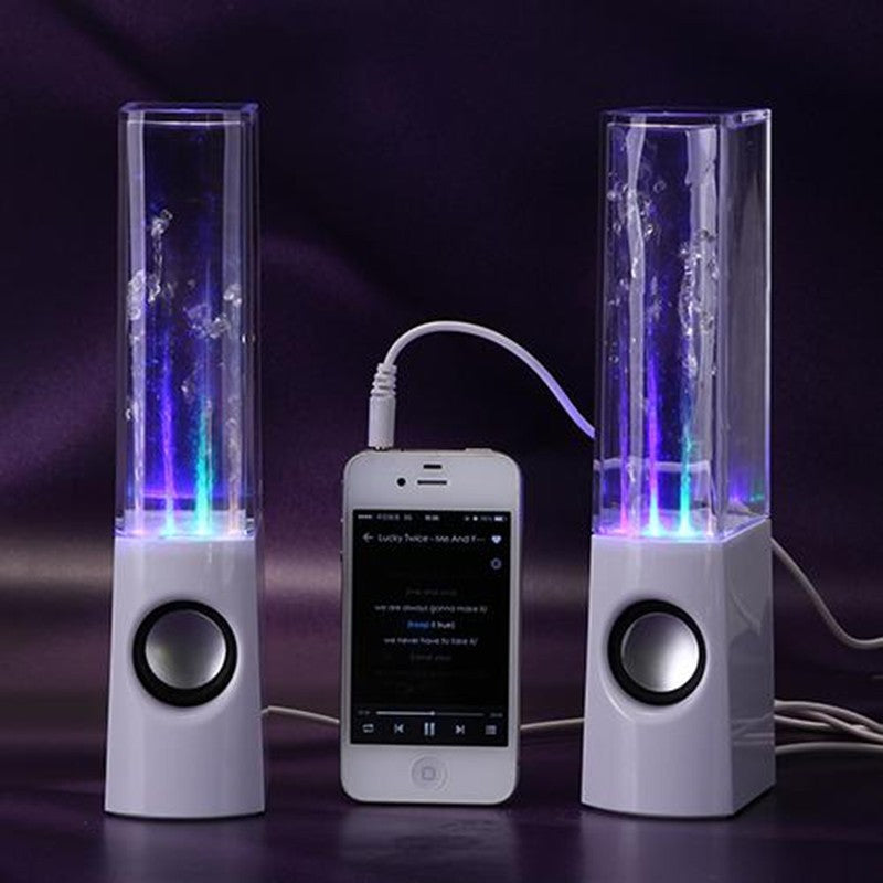 Dancing Water Speaker With LED Fountain Light For Parties