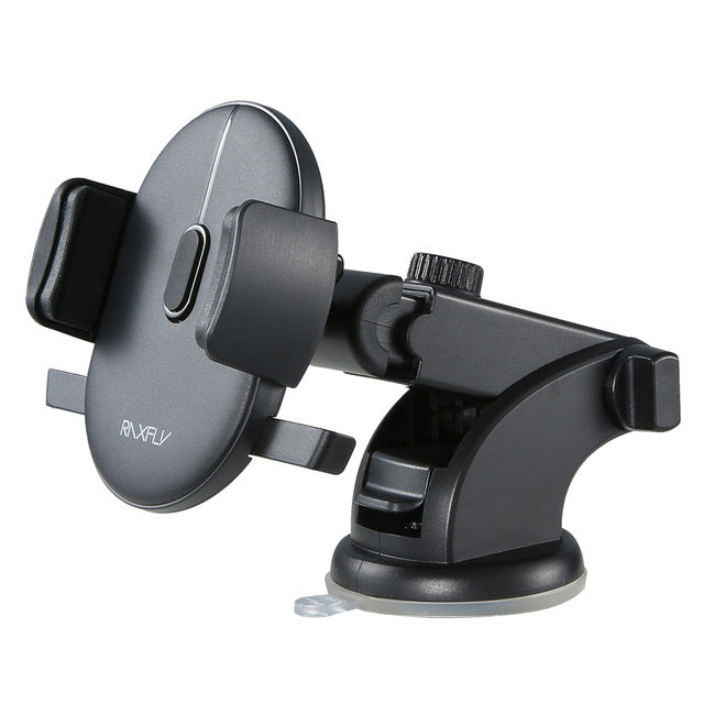 Telescopic Car Phone Holder with Long Rod and Suction Cup