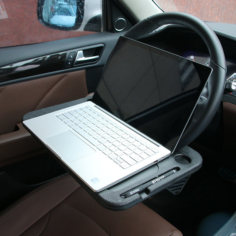 Steering Wheel Card Table for Eating, Laptops and Car Work
