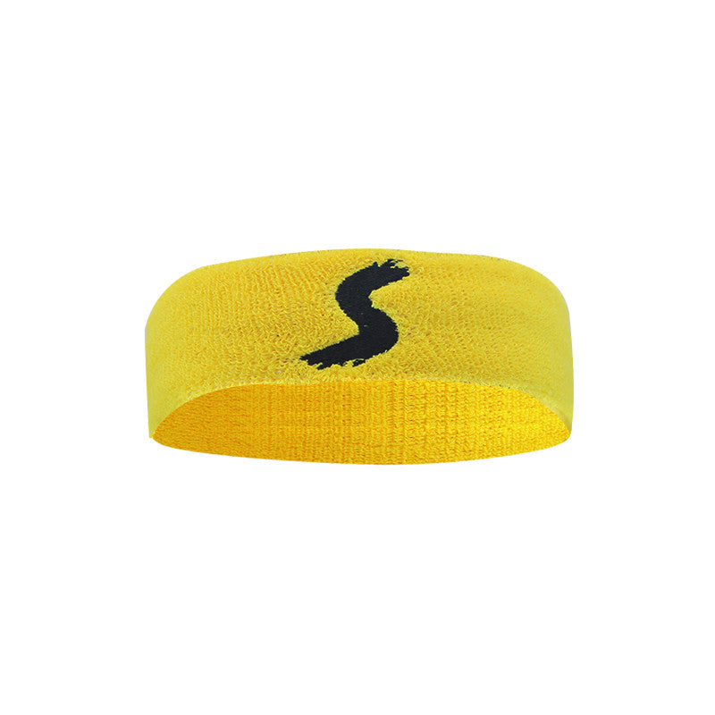 Cotton Fitness Headband, Sweat Absorbing Sports Hair Band for Workouts