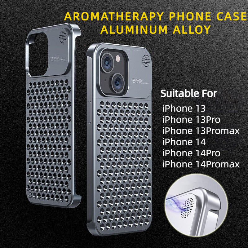 Aluminium Alloy Phone Case With Hollow Heat Dissipation