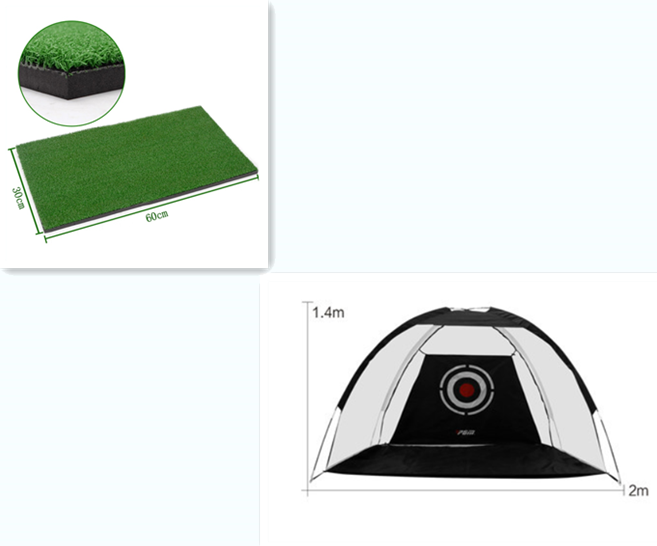 Foldable Golf Practice Net Tent for Garden and Backyard Training