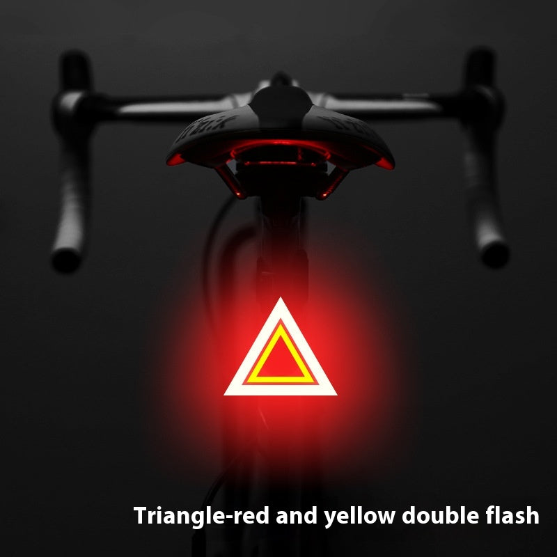 USB Rechargeable Bicycle Tail Light in Nine Creative Designs